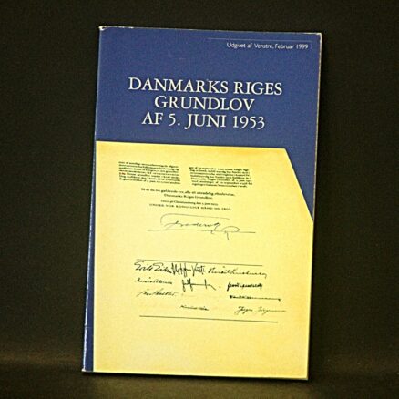 Claus Hjort Frederiksen, Danmarks Riges Grundlov af 5 juni 1953