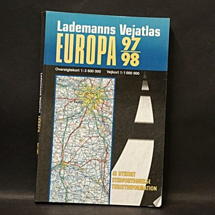 Lademanns Vejatlas, Europa 97-98